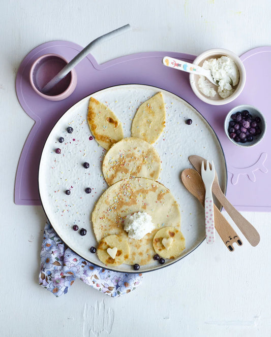 Healthy Bunny Pancakes