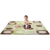 Playspot Foam Floor Tiles - Green/Brown-The Stork Nest