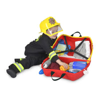 Trunki - Frank Fire Truck Ride-on Luggage-The Stork Nest