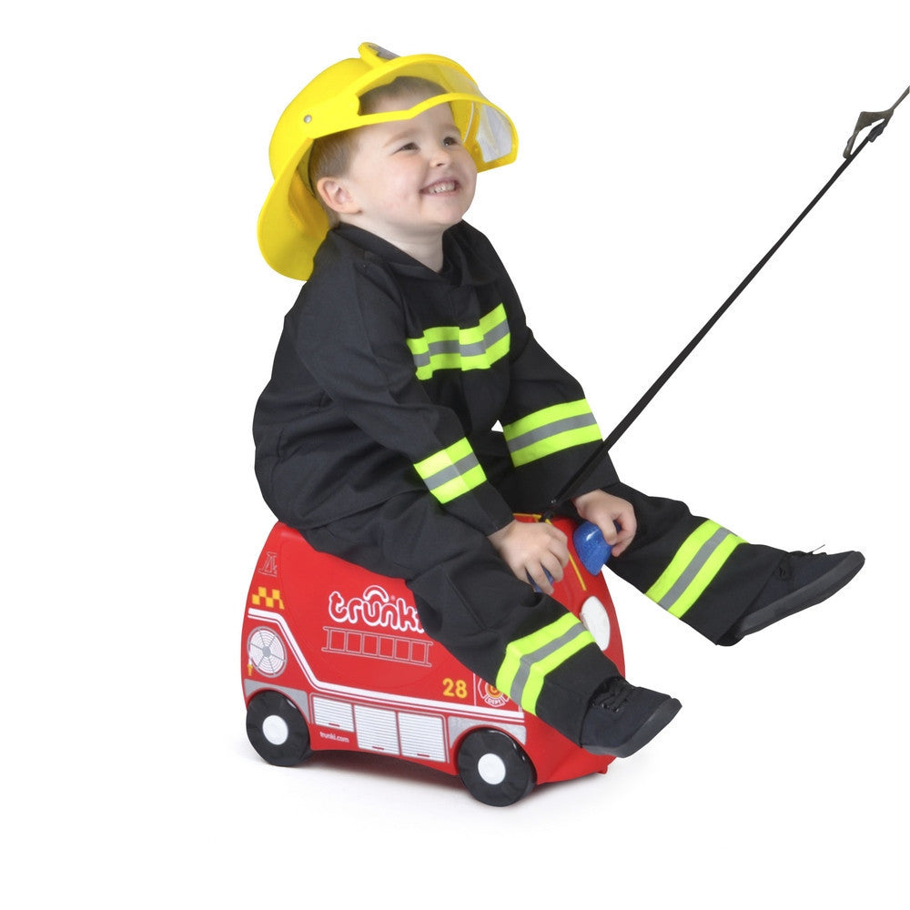 Trunki - Frank Fire Truck Ride-on Luggage-The Stork Nest